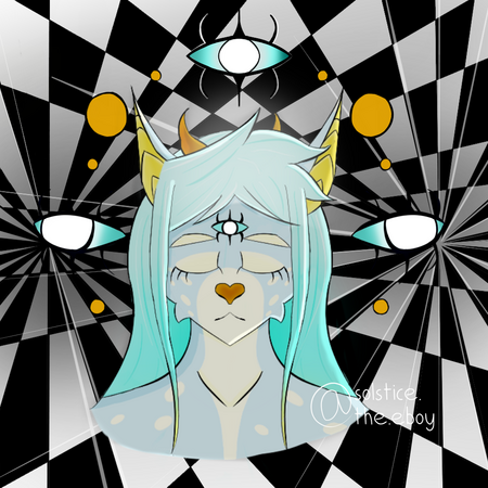 Mercury - art trade with @zephyrin-jackalope